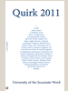 Quirk Journal for 2011