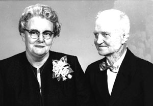Viola Gallagher and Charles Collins