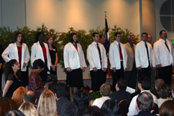 Pharmacy Class of 2012 honored at White Coat Ceremony 