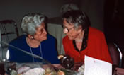 Mary Klein and Emeline Synodis, both '27