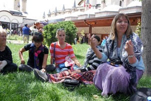 Dr. Tonya with Children
