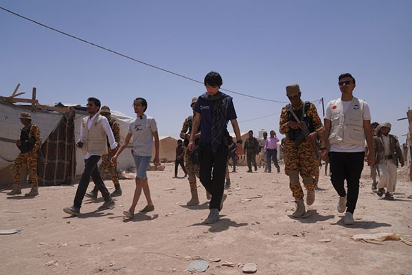 people walking