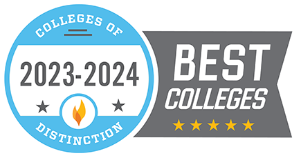 Colleges of Distinction Best College 2023-2024 Award