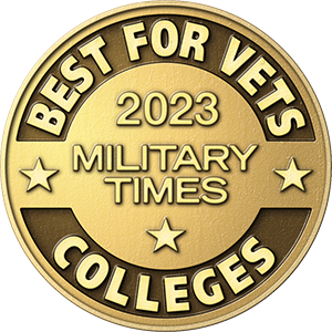 2023 Military Times Best for Vets Colleges Badge