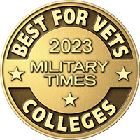 2023 Military Times Best for Vets Colleges Award Logo