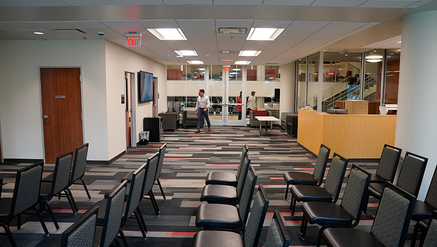 Welcome Center presentation space