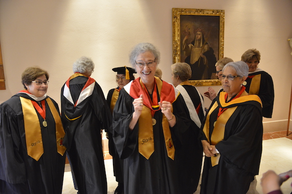 50th reunion graduates at UIW Homecoming Mass