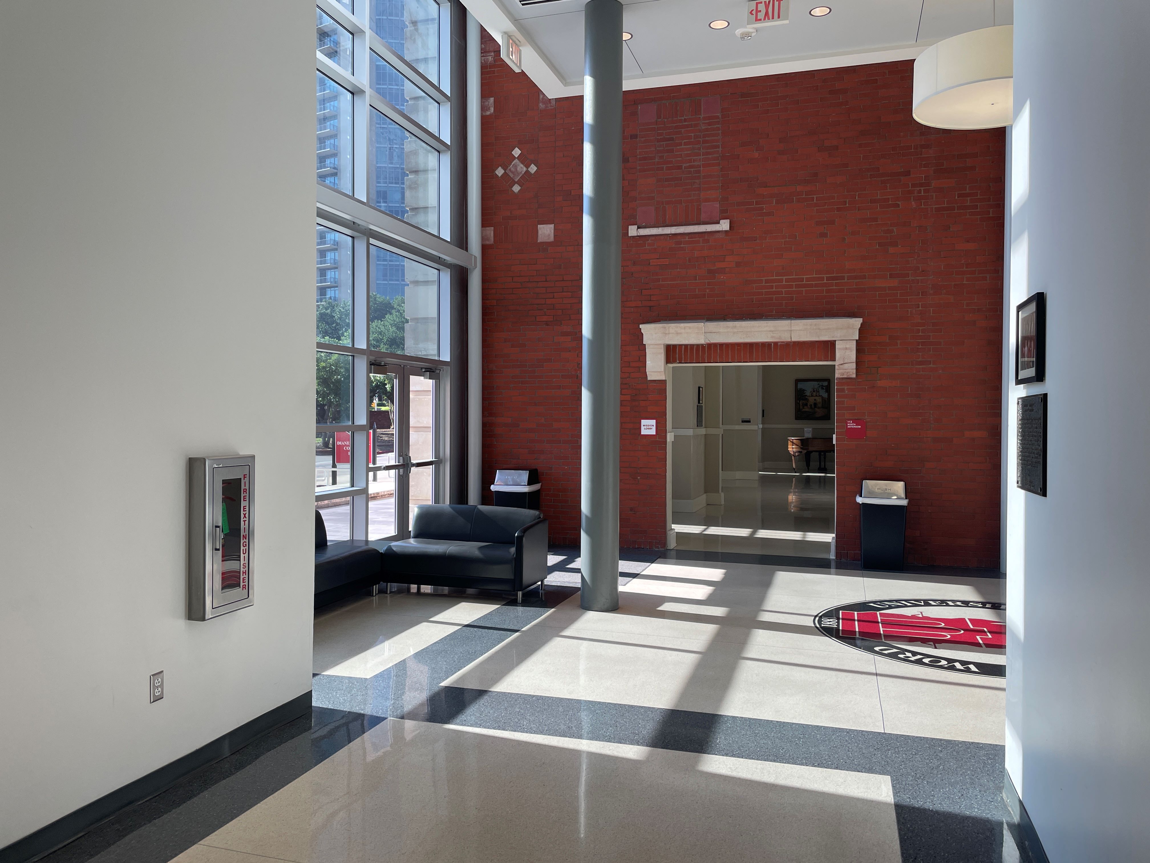Picture of music lobby on the first floor