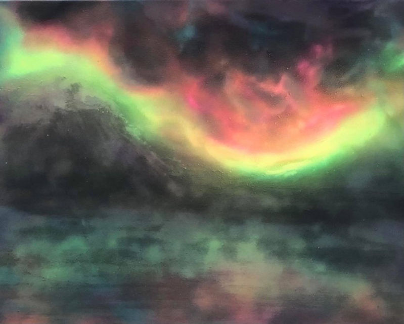 Aurora: Imminent, Art Stretched Canvas
