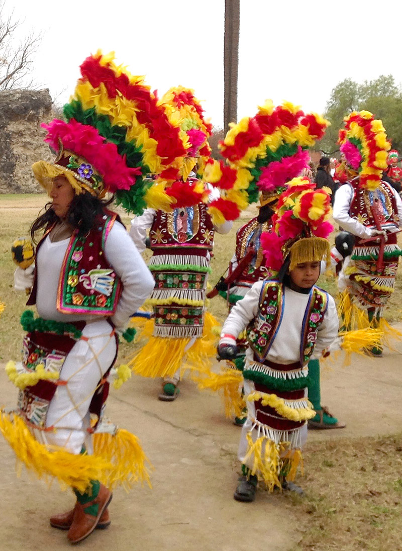 Matachines Led Prayer in Dance