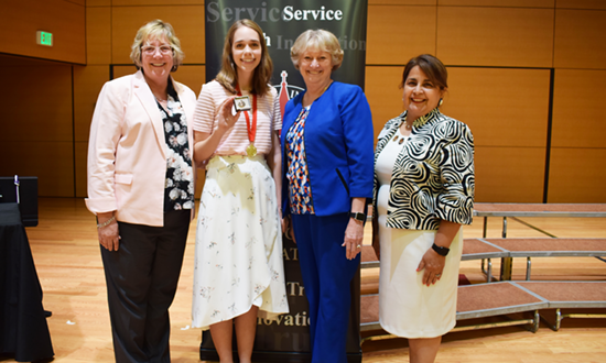Achievement Awards winner Jennifer Lingsch