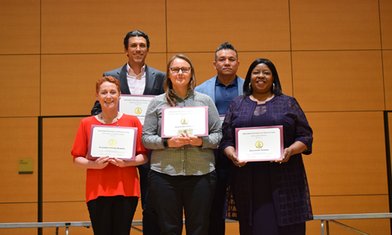 Doctoral award winners