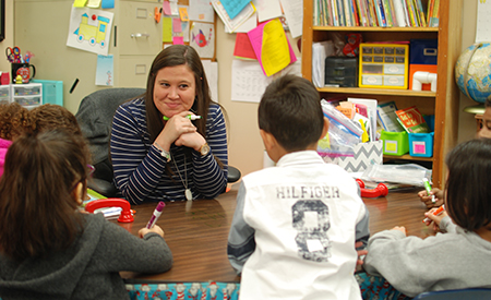 UIW education teacher in the classroom