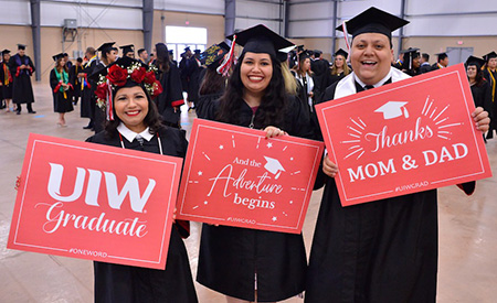UIW education students at graduation now alumni