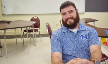 Clinical teacher in a classroom