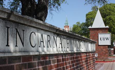 University of the Incarnate Word sign