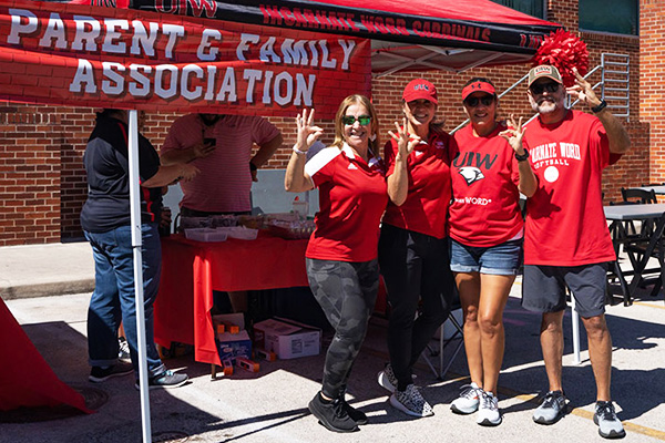 Parents at UIW event
