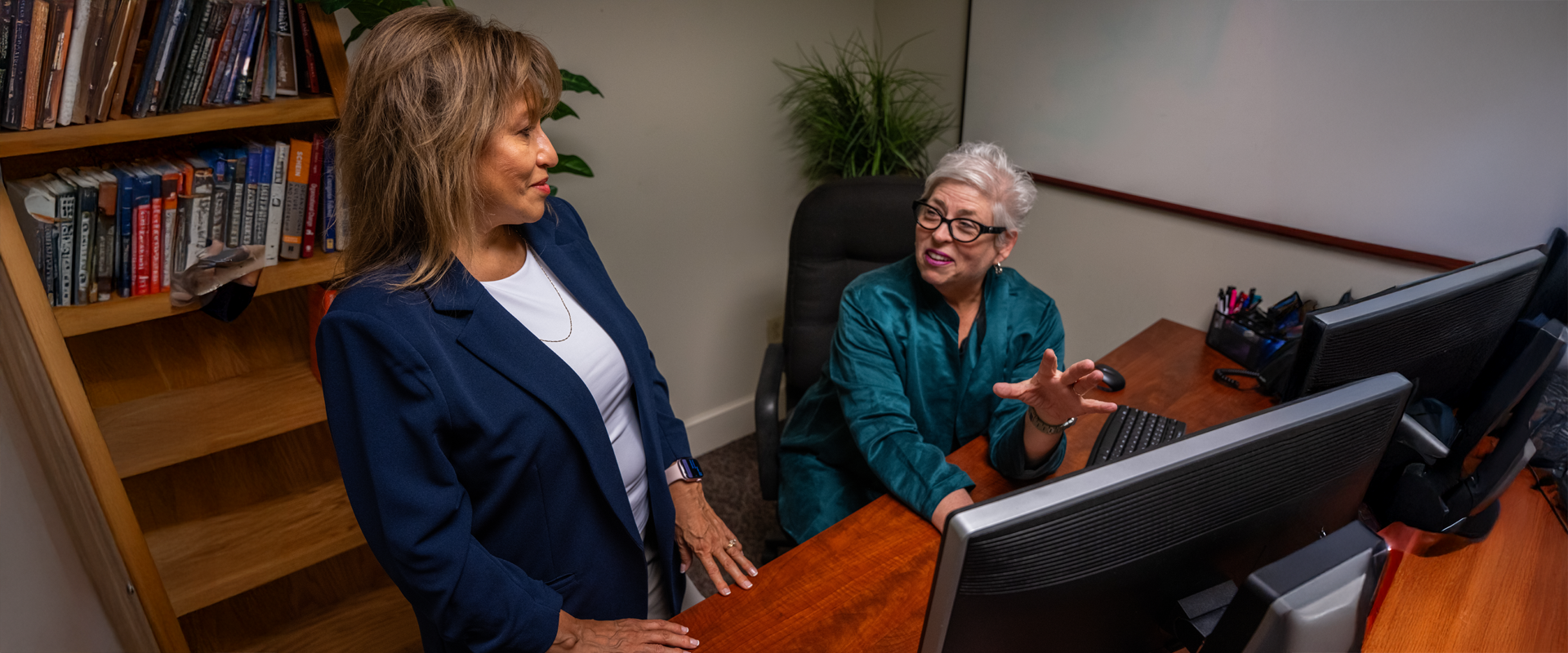 Two UIW Students in Organizational Leadership 