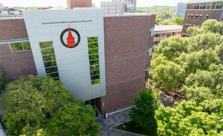Aerial view of UIW Campus
