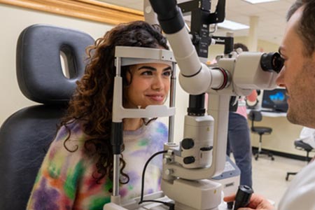 Rosenberg School of Optometry students