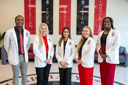 Feik School of Pharmacy student