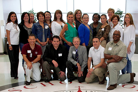nursing and health professions' school staff