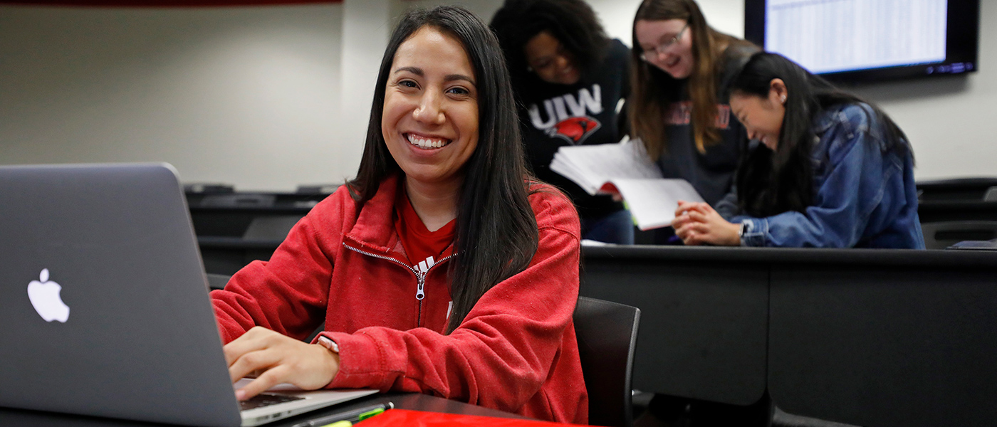 UIW students in a classroom