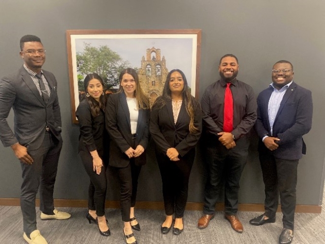 MHA students at ACHE Student Symposium 2023