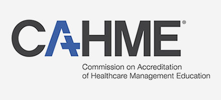 CAHME Commission of Accreditation of Healthcare Management Education logo