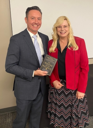 Chris Sloan and Dr Nesser