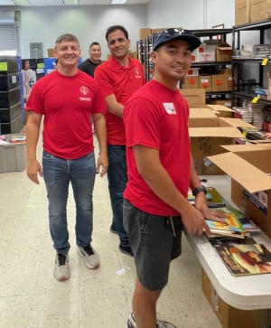 Volunteering at Book Buddies