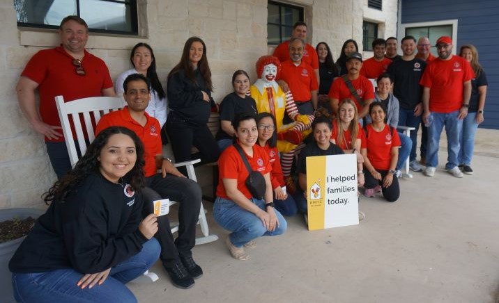 MHA Class of 2024 Volunteering at Ronald McDonald House
