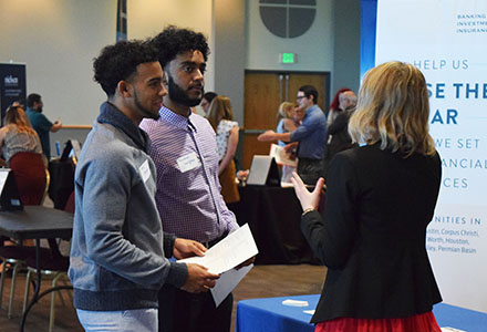 Students at Career Fair