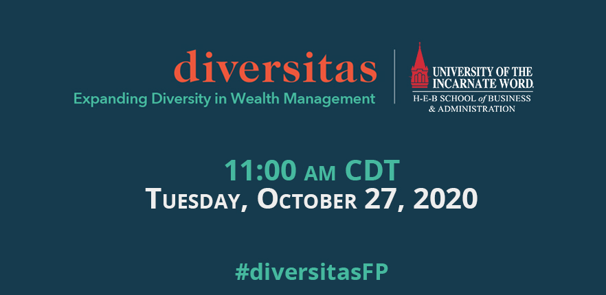 diversitas and hebsba logo with time and date- Tuesday, October 27, 2020 11 a.m. - 2 p.m.