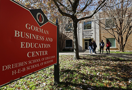 gorman building sign