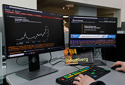 Computer Bloomberg Terminal