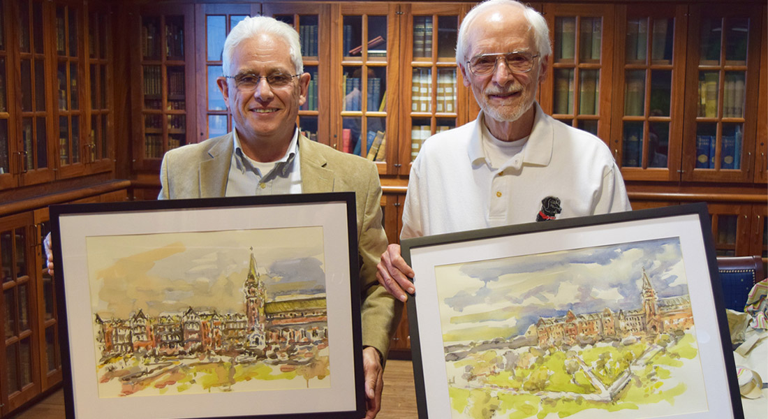 Dr. Dan Dominguez and Dr. Michael McGuire