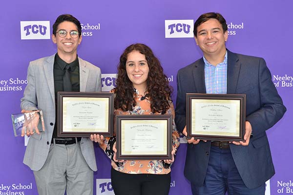 Sinzuca pictured at TCU competition