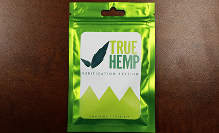 Sample of the True Hemp product