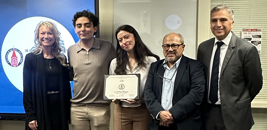 Members of Brewtique with organizers