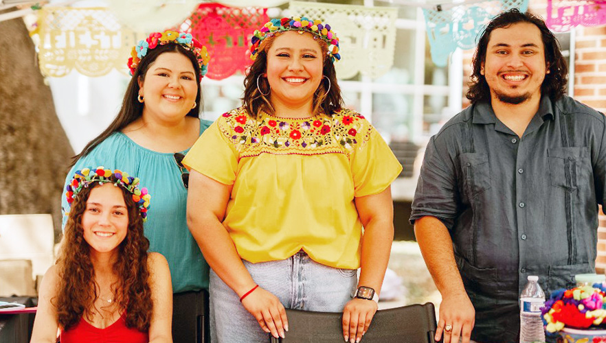 Employees at Hispanic Heritage Month