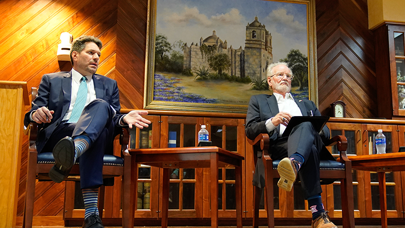 Ambassador Creagan and Dr. Minutti