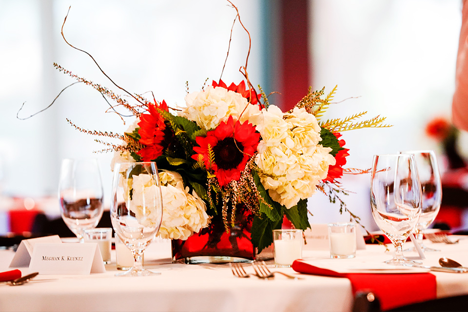 flower bouquet on table