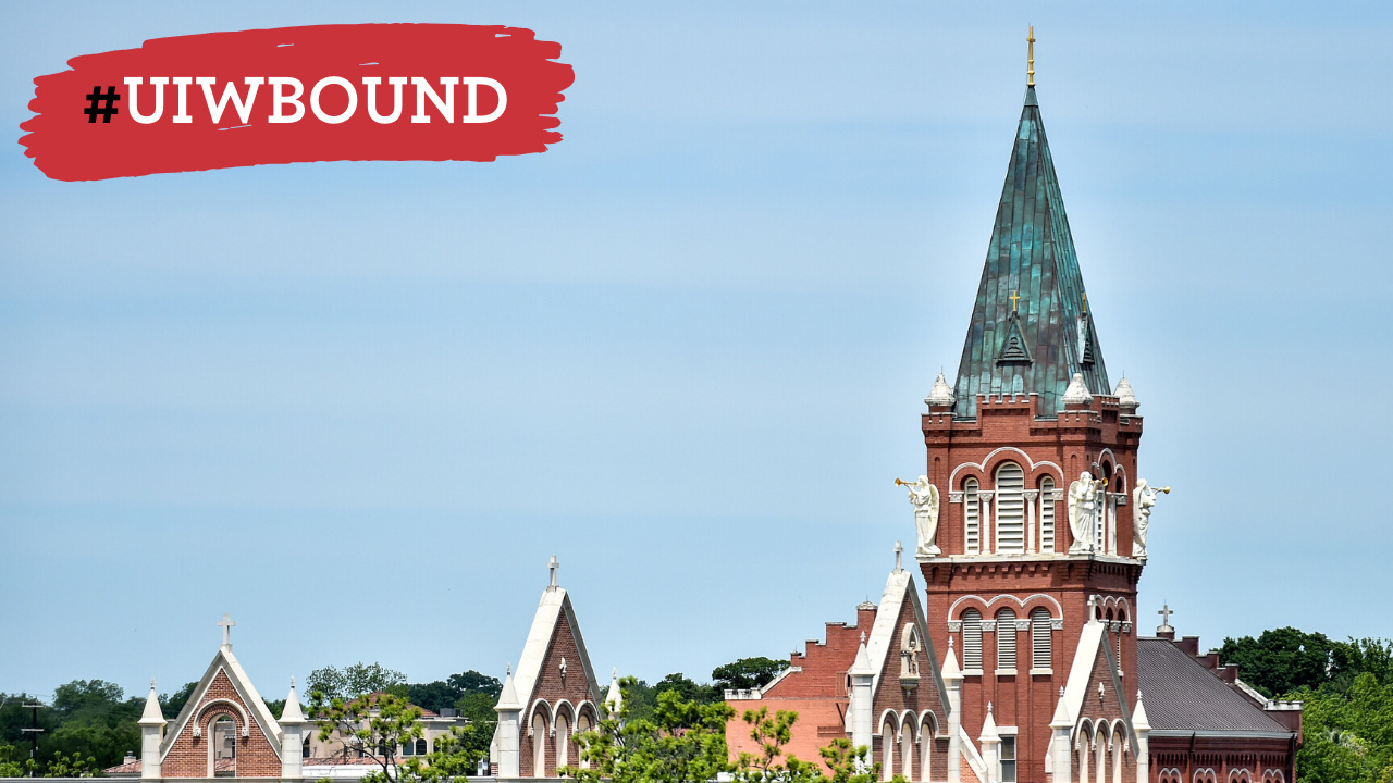 UIW Bound Steeple background