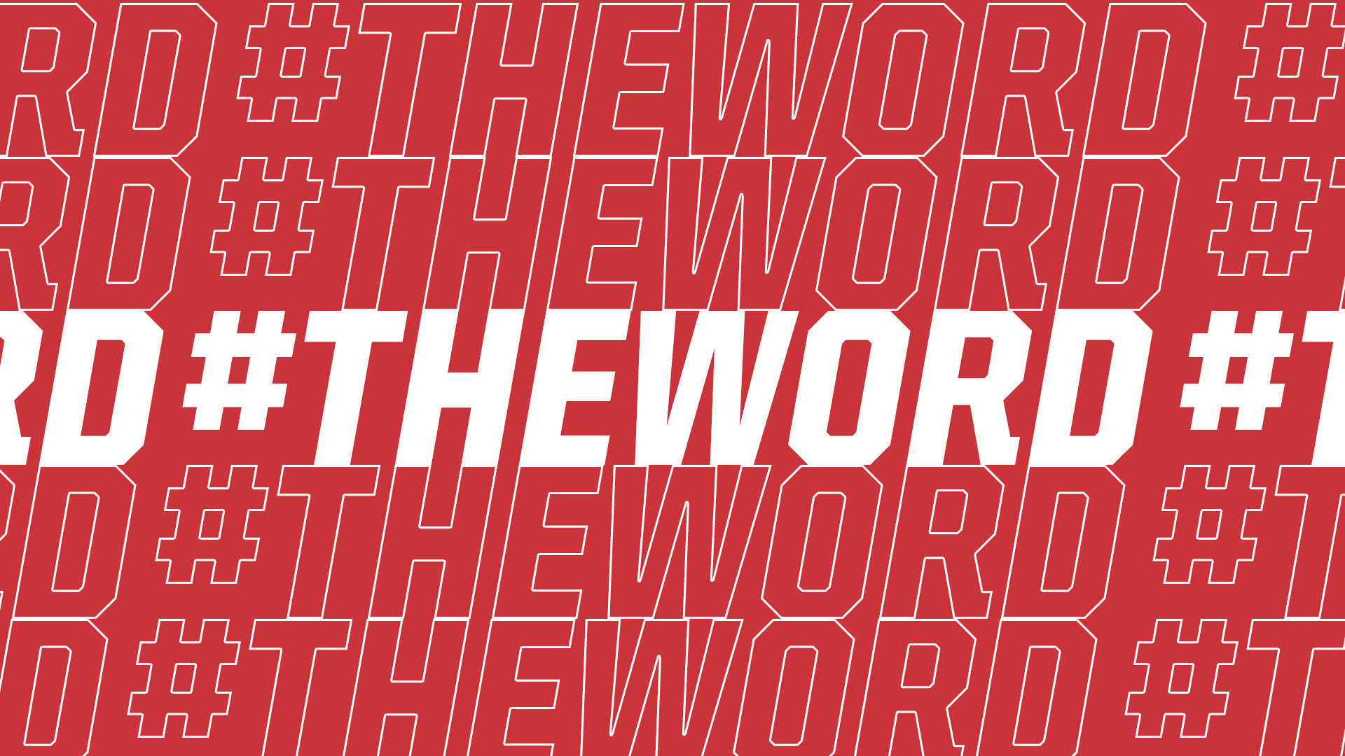 Hashtag The Word Background