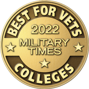 2022 Military Times Best for Vets Colleges Badge