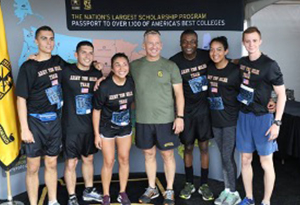 Army Ten Miler Race participants