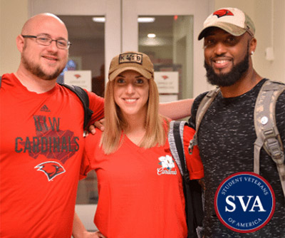 military Veterans group photo with logo