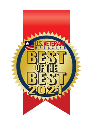 U.S. Veterans Magazine 2018 award logo