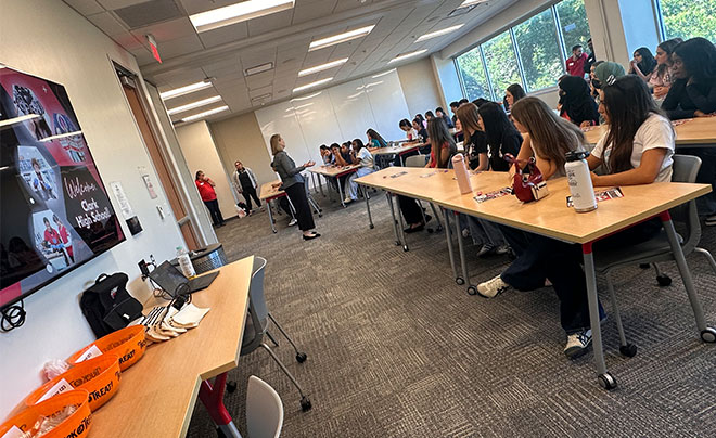 clark hs visit